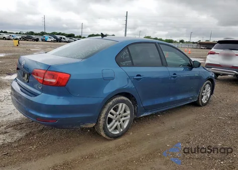 2015 Volkswagen Jetta Tdi из США, поврежденный, VIN 3VW3A7AJ1FM231762